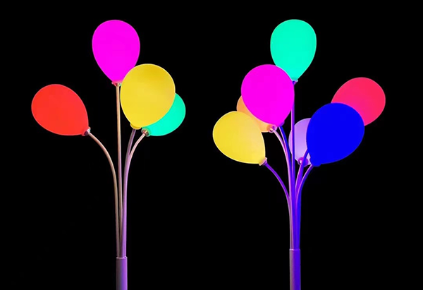 气球地插灯